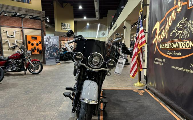 2026 Harley-Davidson® Heritage Classic Dark Billiard Gray Black Laced Wheels