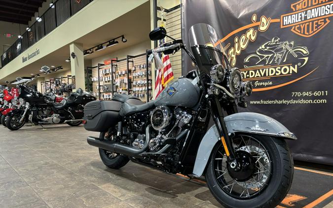 2026 Harley-Davidson® Heritage Classic Dark Billiard Gray Black Laced Wheels