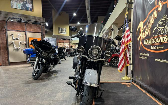 2026 Harley-Davidson® Heritage Classic Dark Billiard Gray Black Laced Wheels