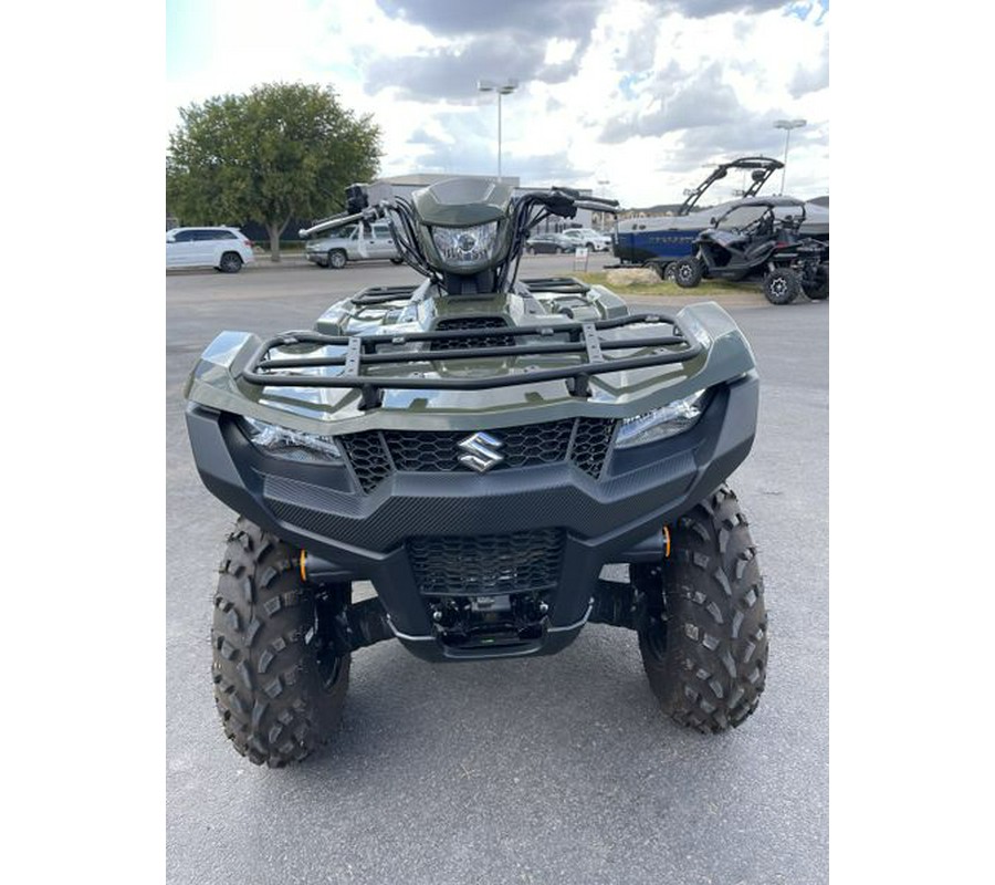 New 2024 SUZUKI KINGQUAD 750 AXI RED AND GREEN