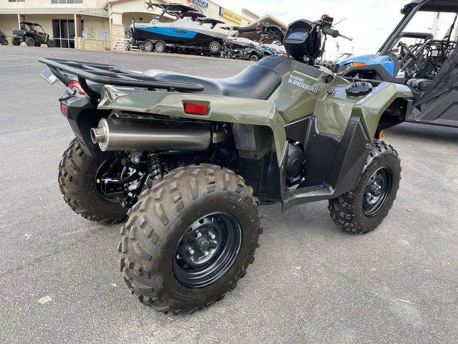 New 2024 SUZUKI KINGQUAD 750 AXI RED AND GREEN