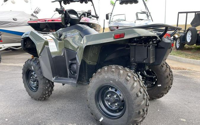 New 2024 SUZUKI KINGQUAD 750 AXI RED AND GREEN