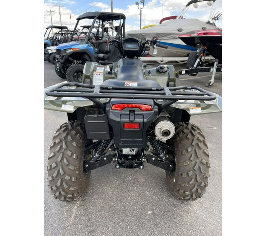 New 2024 SUZUKI KINGQUAD 750 AXI RED AND GREEN