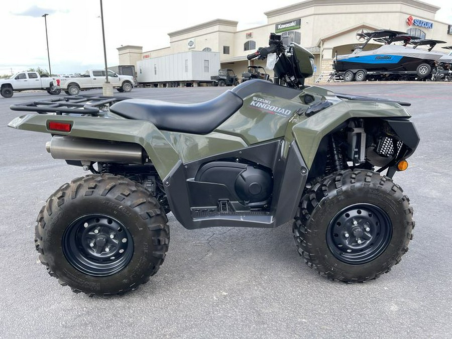 New 2024 SUZUKI KINGQUAD 750 AXI RED AND GREEN