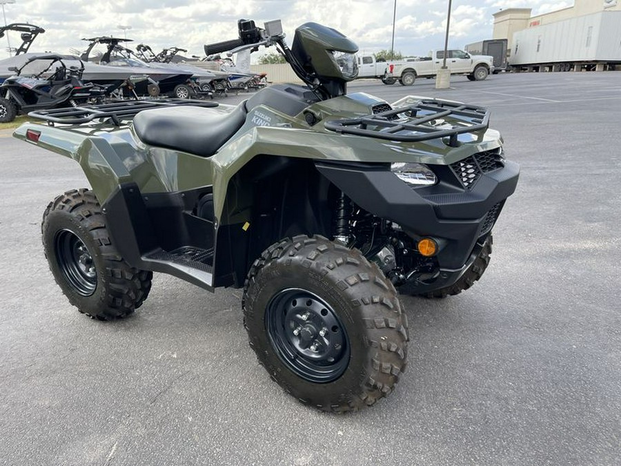 New 2024 SUZUKI KINGQUAD 750 AXI RED AND GREEN