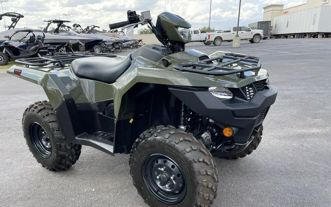 New 2024 SUZUKI KINGQUAD 750 AXI RED AND GREEN