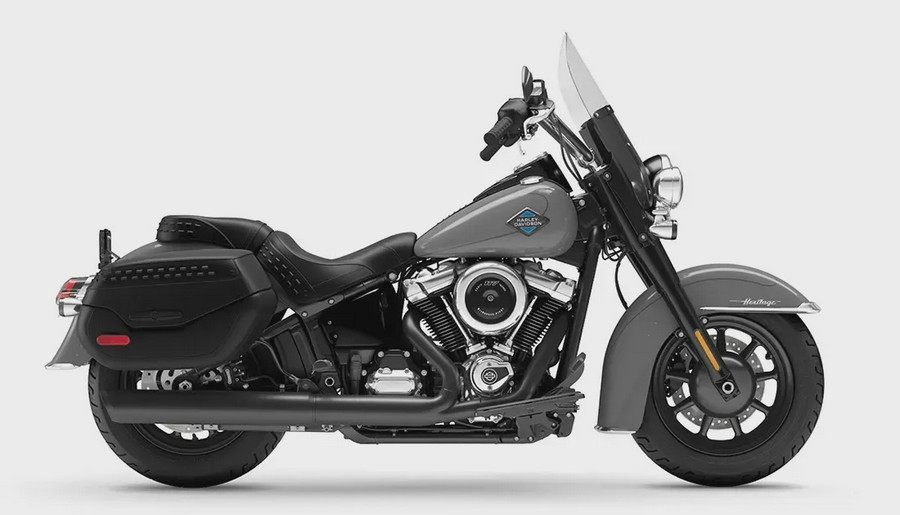 2026 Harley-Davidson® Heritage Classic Dark Billiard Gray Black Cast Wheels
