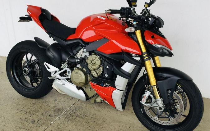 2021 Ducati Streetfighter V4 S Ducati Red