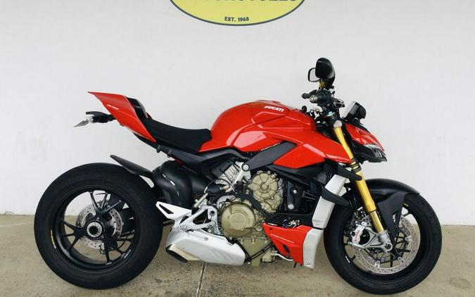 2021 Ducati Streetfighter V4 S Ducati Red