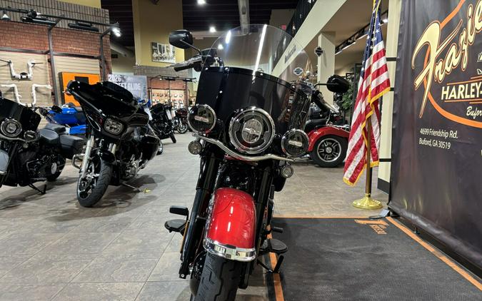 2026 Harley-Davidson® Heritage Classic Brilliant Red Black Cast Wheels