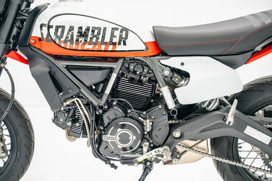 2023 Ducati Scrambler Urban Motard Star White Silk and Ducati Urban Motard