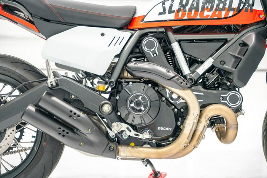 2023 Ducati Scrambler Urban Motard Star White Silk and Ducati Urban Motard