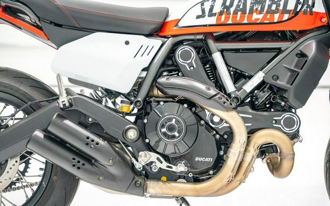 2023 Ducati Scrambler Urban Motard Star White Silk and Ducati Urban Motard