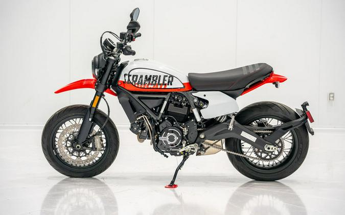 2023 Ducati Scrambler Urban Motard Star White Silk and Ducati Urban Motard