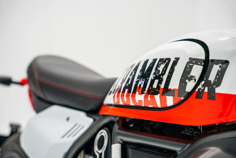 2023 Ducati Scrambler Urban Motard Star White Silk and Ducati Urban Motard