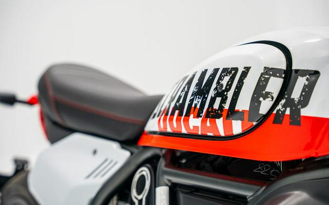 2023 Ducati Scrambler Urban Motard Star White Silk and Ducati Urban Motard