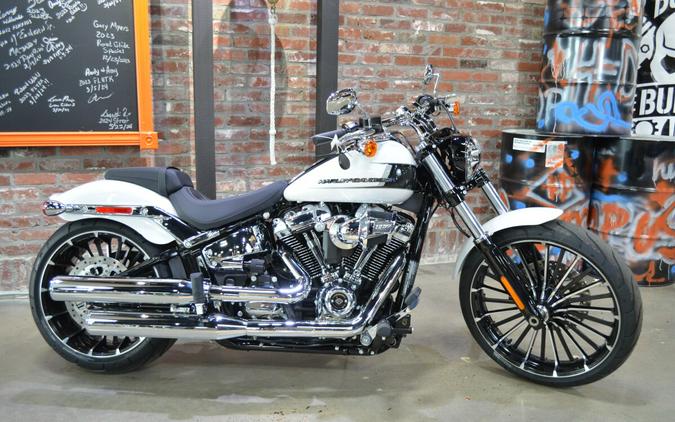 2024 Harley-Davidson Breakout 117 White Onyx Pearl