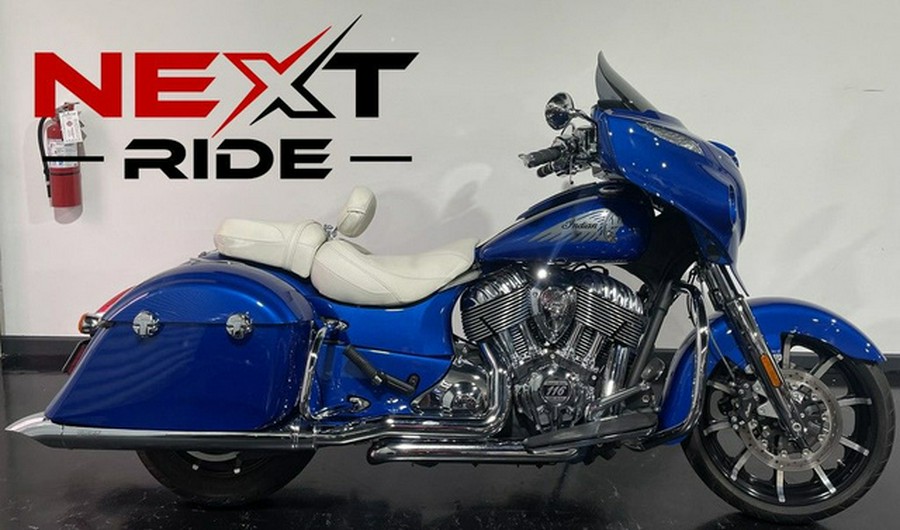 2018 Indian Chieftain Limited ABS Brilliant Blue