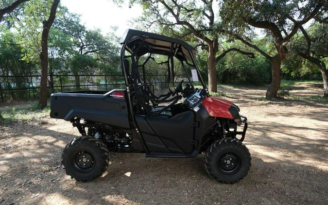 New 2025 HONDA PIONEER 700 HERO RED