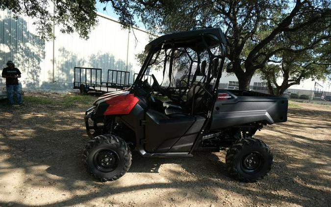 New 2025 HONDA PIONEER 700 HERO RED