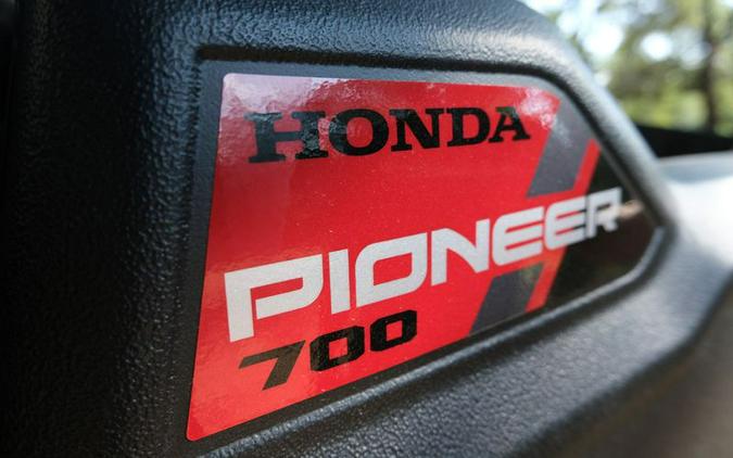 New 2025 HONDA PIONEER 700 HERO RED