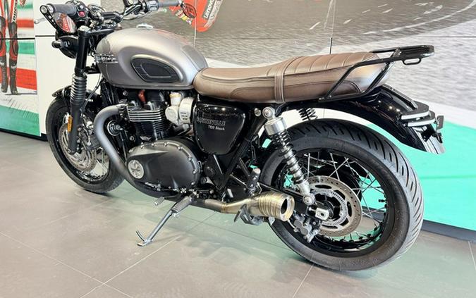 2025 Triumph Bonneville T120 Black Graphite / Matte Graphite