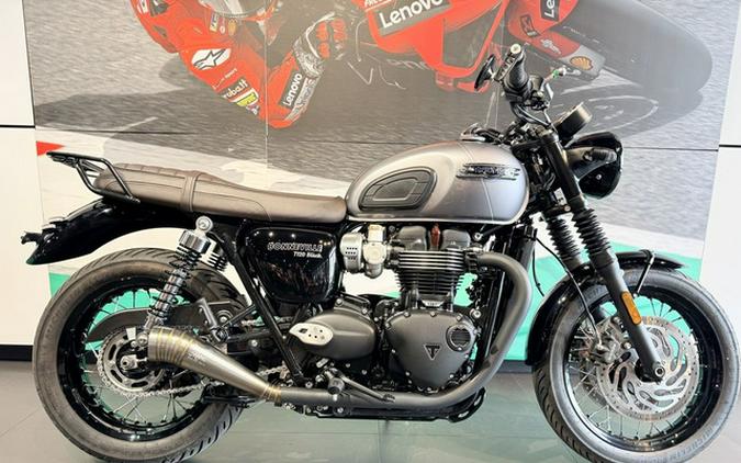 2025 Triumph Bonneville T120 Black Graphite / Matte Graphite