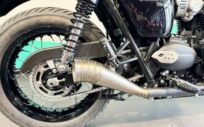 2025 Triumph Bonneville T120 Black Graphite / Matte Graphite