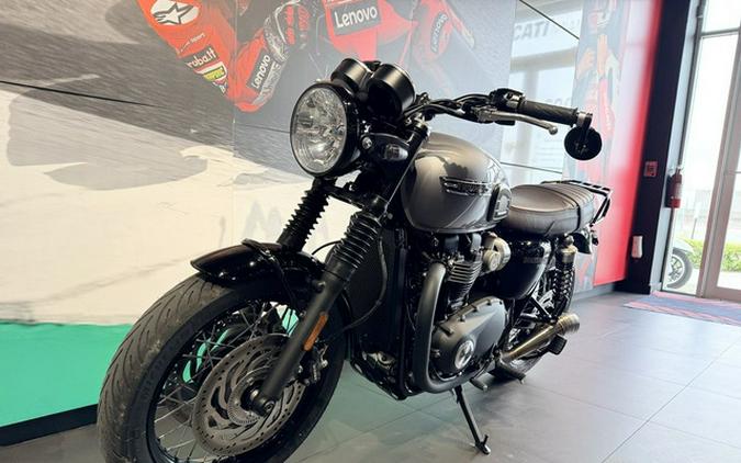 2025 Triumph Bonneville T120 Black Graphite / Matte Graphite