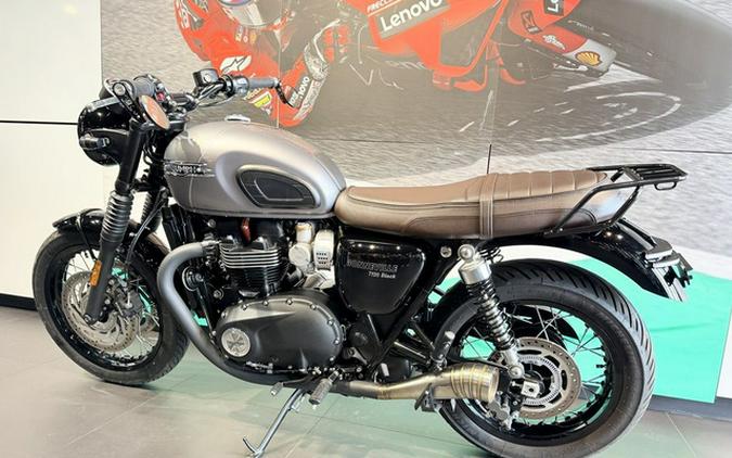 2025 Triumph Bonneville T120 Black Graphite / Matte Graphite
