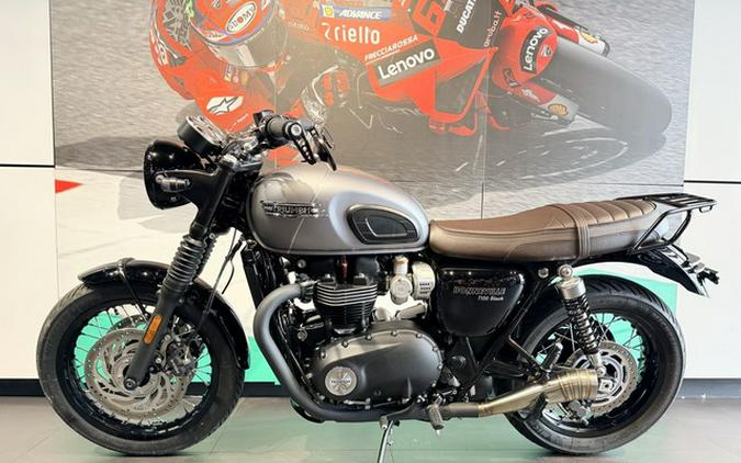 2025 Triumph Bonneville T120 Black Graphite / Matte Graphite