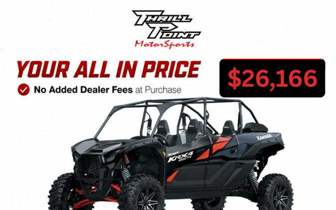 2027 Kawasaki Teryx KRX4 1000 TR