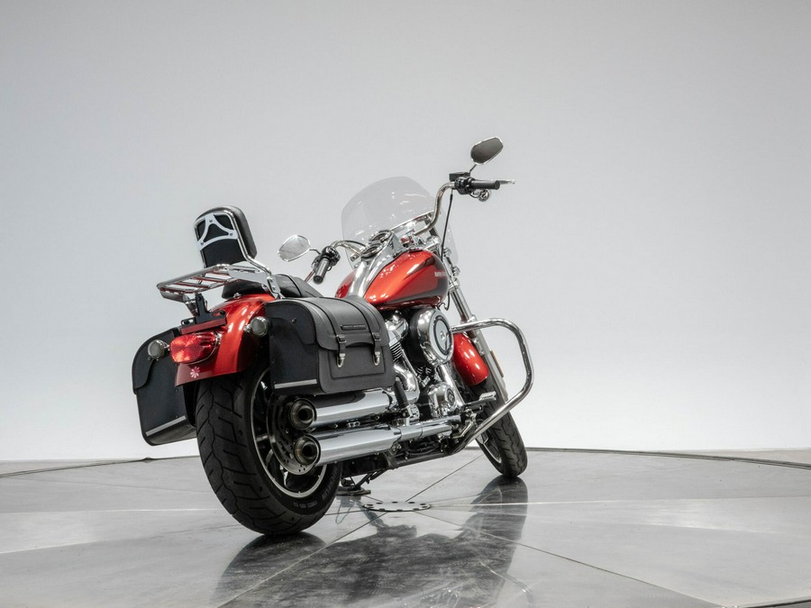 2018 HARLEY-DAVIDSON FXLR Softail Low Rider in Wicked Red with 8,485 miles!