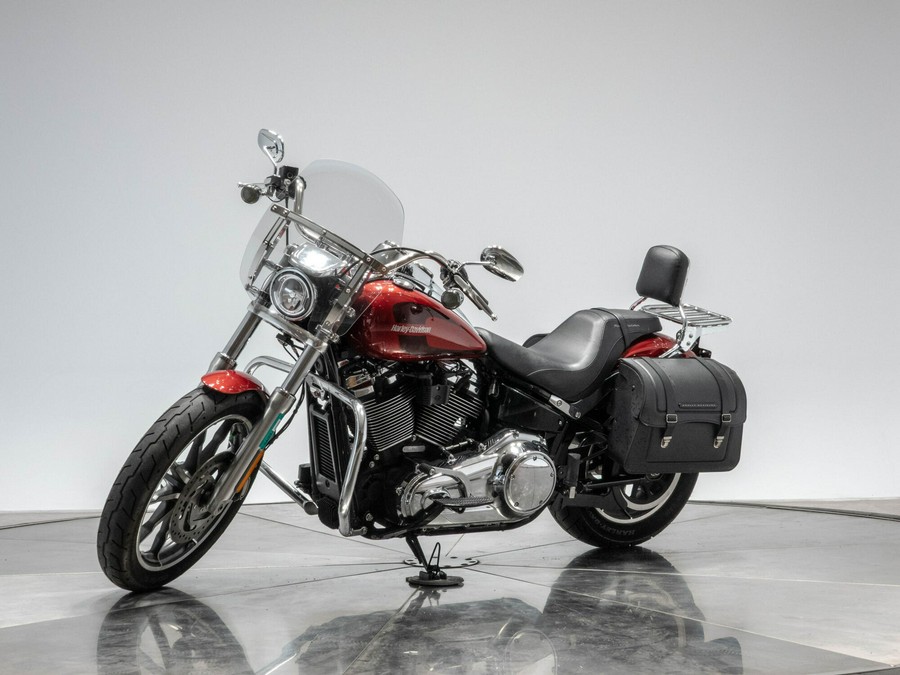 2018 HARLEY-DAVIDSON FXLR Softail Low Rider in Wicked Red with 8,485 miles!