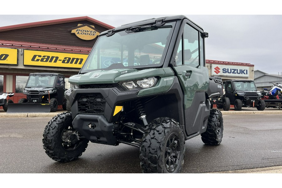 2024 Can-Am DEFENDER DPS CAB HD9 - TUNDRA GREEN