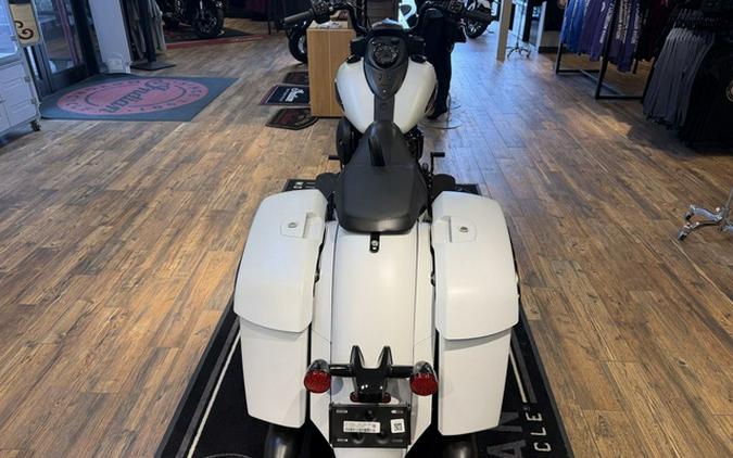 2026 Indian Springfield Dark Horse Ghost White Metallic Smo