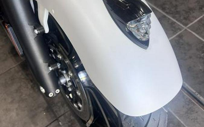 2024 Indian Motorcycle® Chieftain® Dark Horse® Ghost White Metallic Smoke