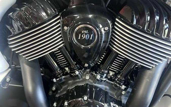 2024 Indian Motorcycle® Chieftain® Dark Horse® Ghost White Metallic Smoke