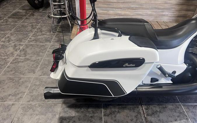 2024 Indian Motorcycle® Chieftain® Dark Horse® Ghost White Metallic Smoke