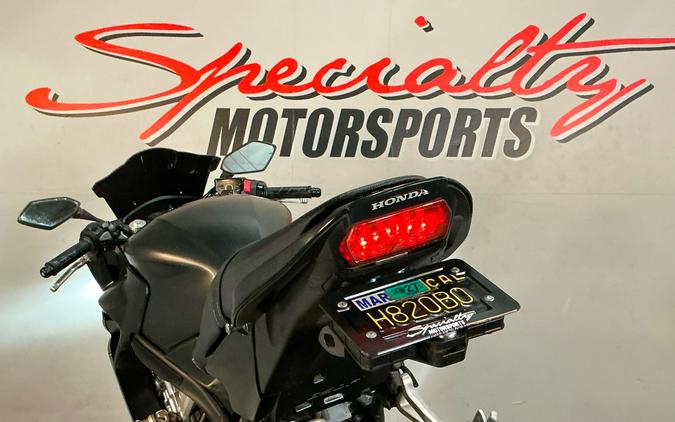 2016 Honda CBR650F