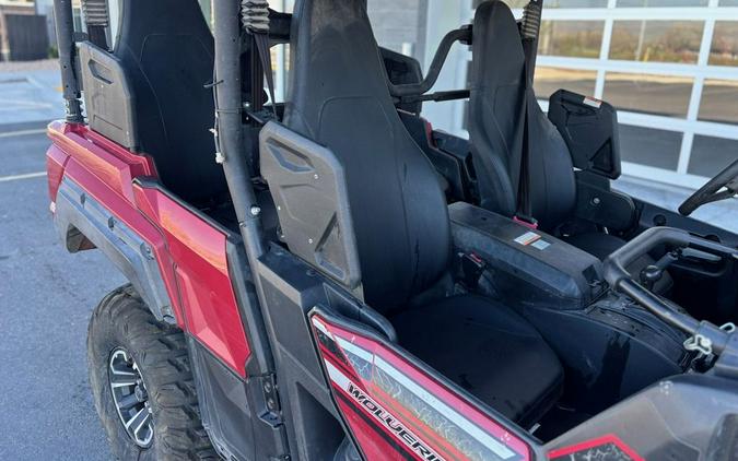 2019 Yamaha Wolverine X4 Ridge Red