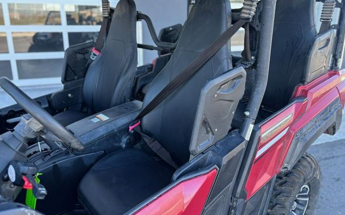 2019 Yamaha Wolverine X4 Ridge Red