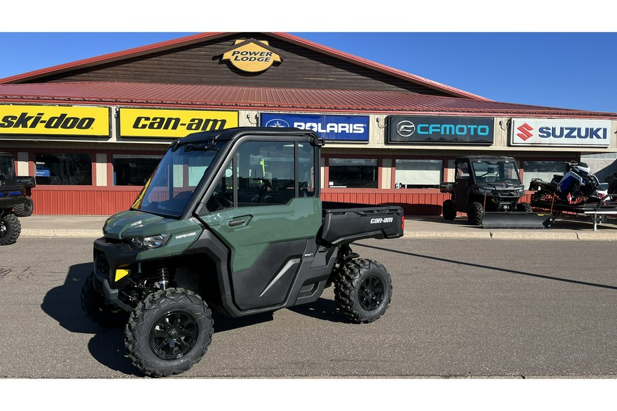 2024 Can-Am DEFENDER DPS CAB HD9 - TUNDRA GREEN