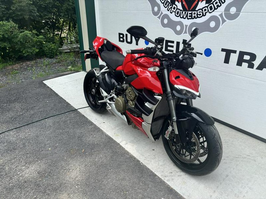 2021 Ducati Streetfighter V4 Ducati Red