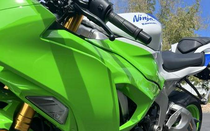 2024 Kawasaki Ninja® ZX™-6R 40th Anniversary Edition ABS