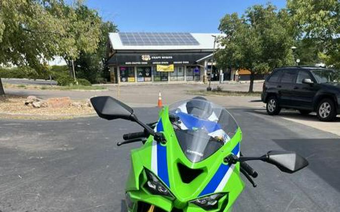 2024 Kawasaki Ninja® ZX™-6R 40th Anniversary Edition ABS