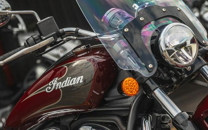 2025 Indian Super Scout Maroon Metallic With Graphics