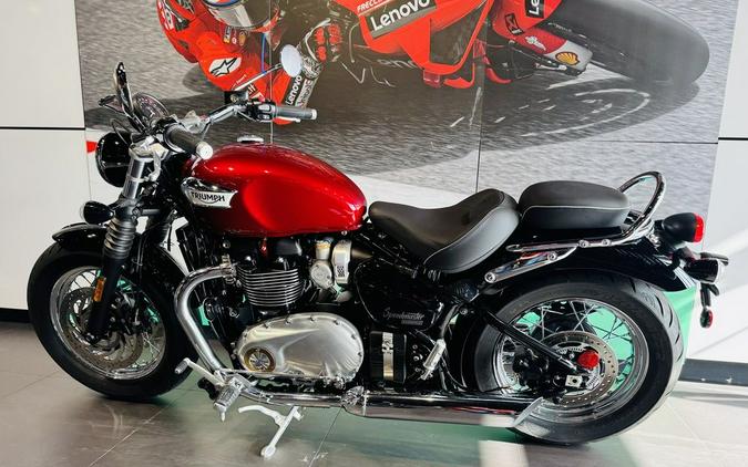 2023 Triumph Bonneville Speedmaster Cordovan Red