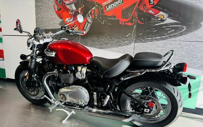2023 Triumph Bonneville Speedmaster Cordovan Red