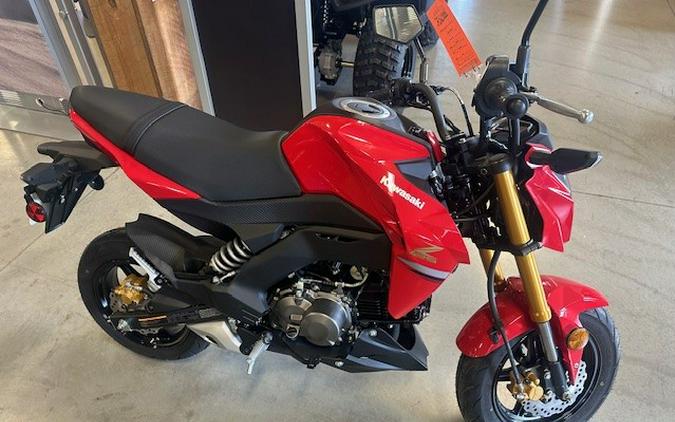 2023 Kawasaki Z125 PRO Base RED